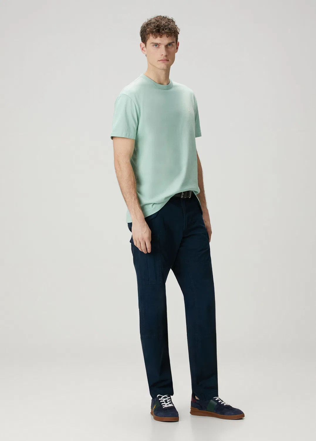Футболка Polo Ralph Lauren Basic, светло-зеленый — фото 2