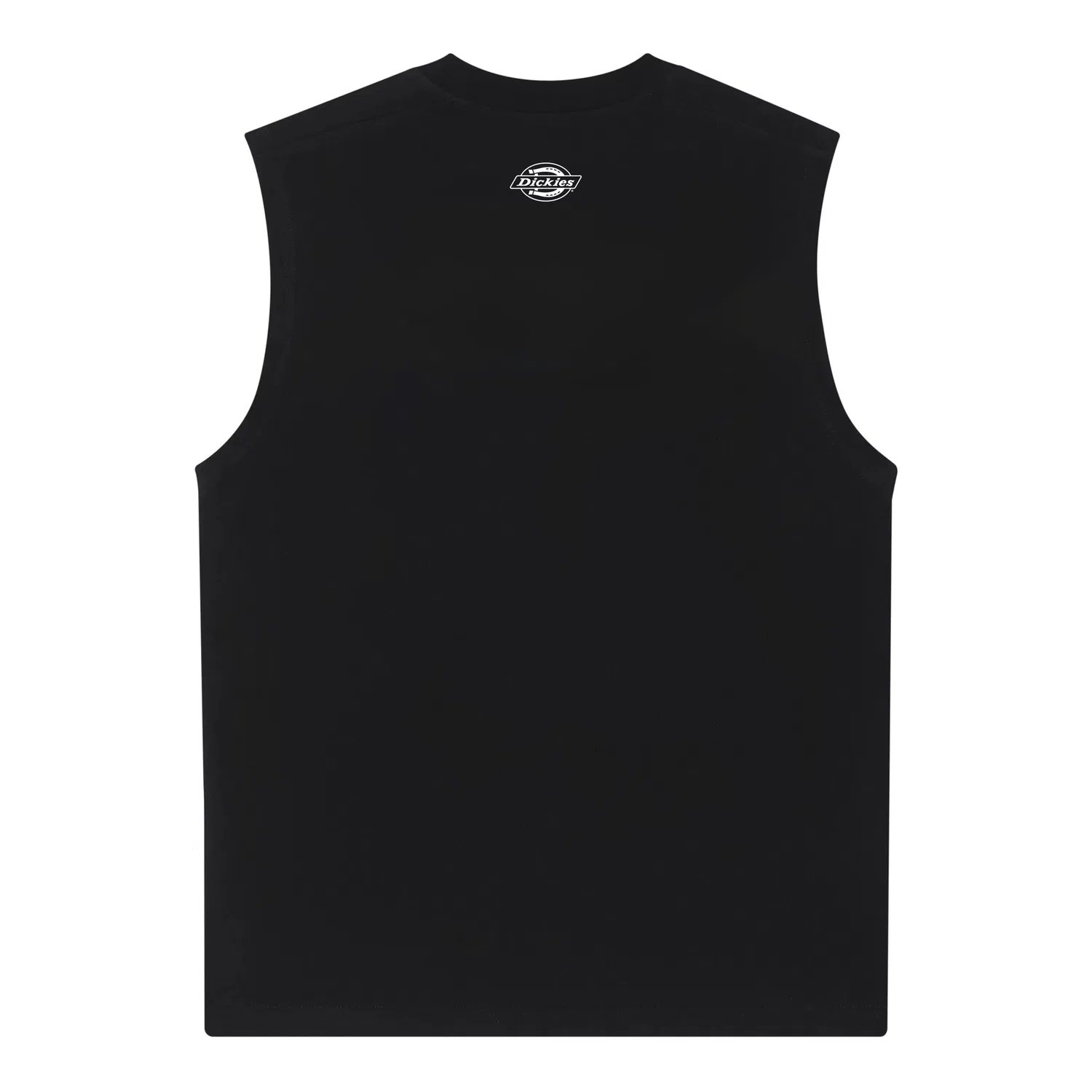 Детский топ без рукавов с круглым вырезом Dickies, Black with Yellow Embroidery — фото 3