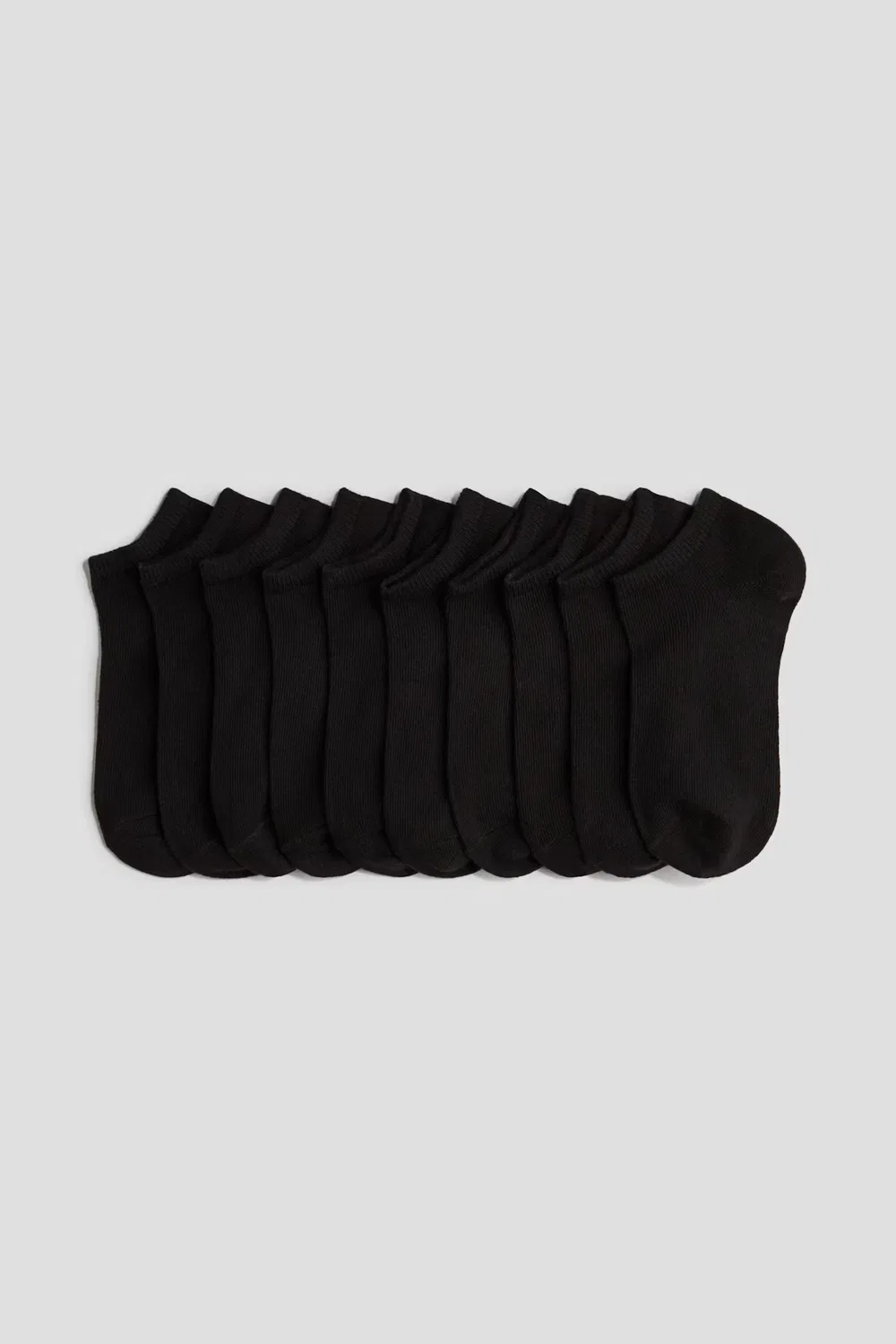 10 пар носков для кроссовок H&M, Schwarz