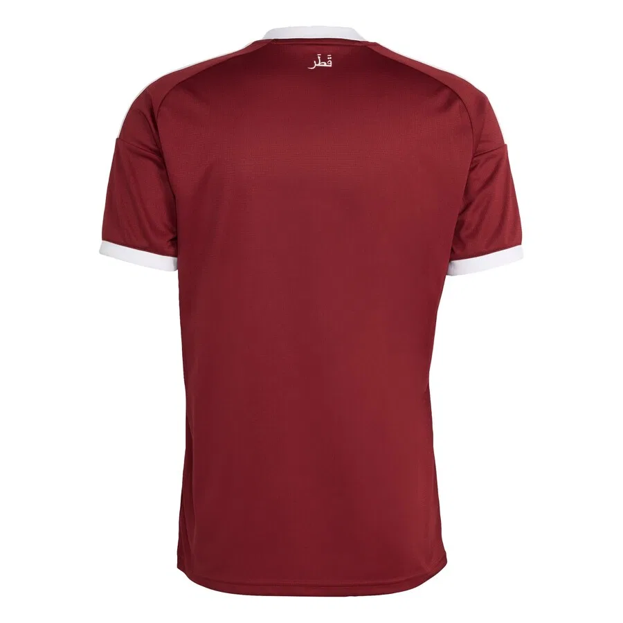 Футболка ADIDAS PERFORMANCE 'Qatar 26 Home' красного цвета — фото 3
