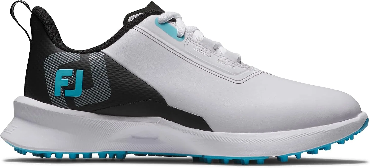 Детские спортивные туфли для мальчиков FJ Fuel Spikeless, White/Black/Blue — фото 2