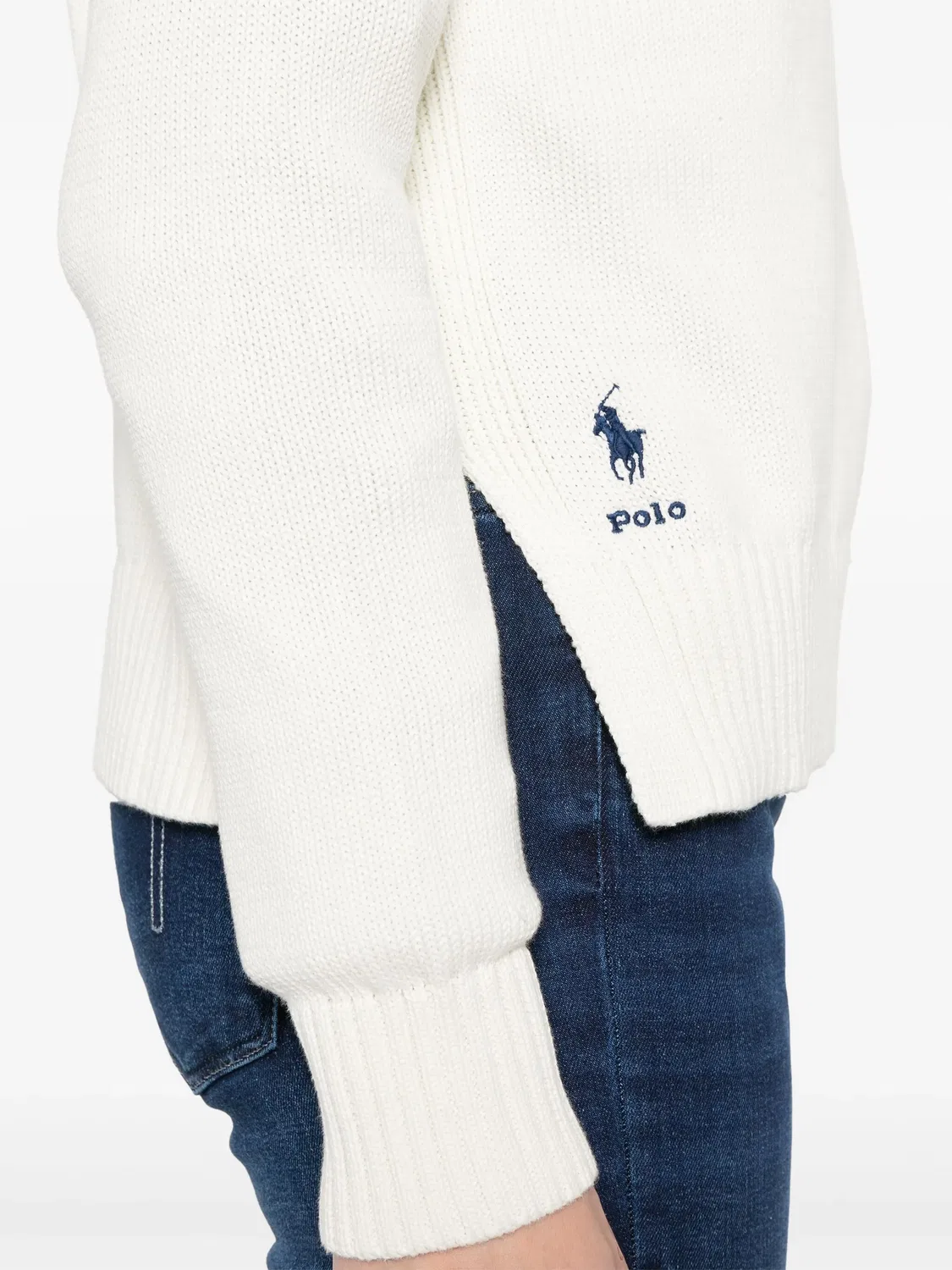 Polo Ralph Lauren Свитер Pony белый — фото 3