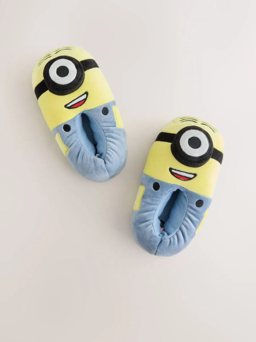 Тапочки Next "Minions Novelty" желтого цвета — фото 2