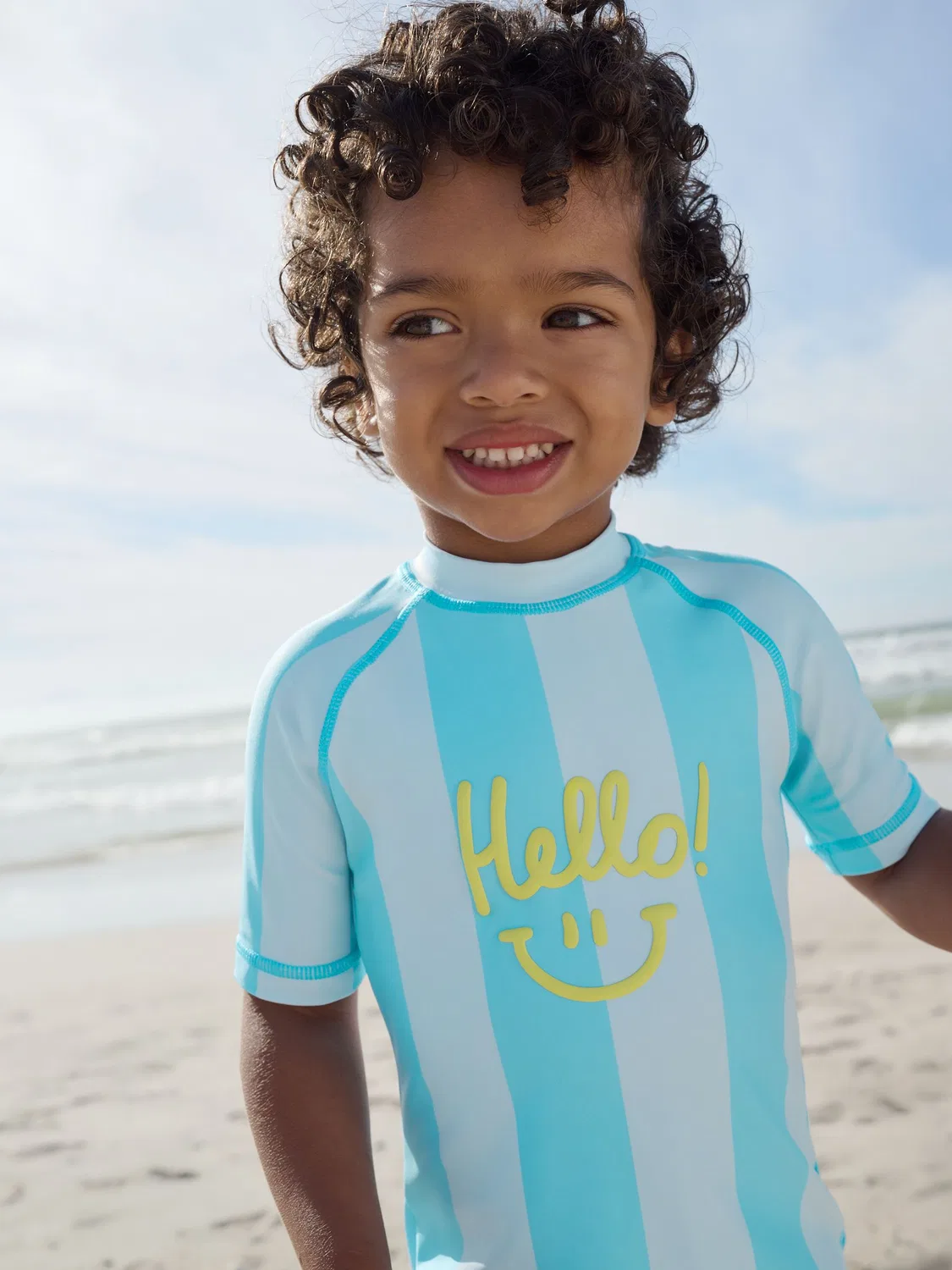 Купальник слитный солнцезащитный Blue Stripe Sunsafe All-In-One Swimsuit Next, Blue Stripe — фото 3