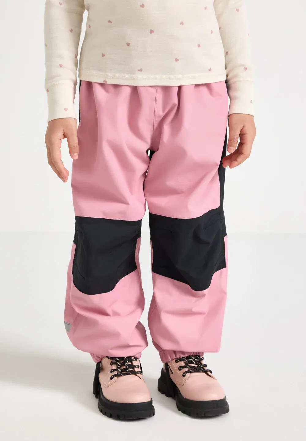 Водонепроницаемая верхняя одежда - дождевые брюки Lindex, Dark Dusty Pink