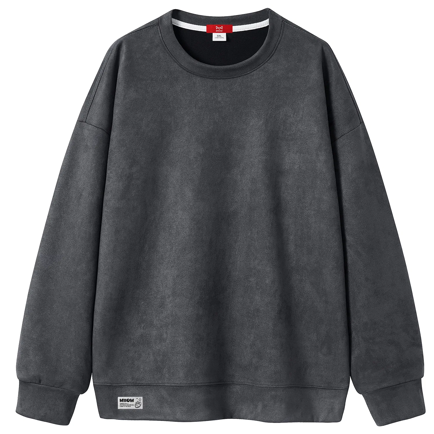 Детский свитшот с круглым вырезом Unisex Crew Neck Moderate Regular MIIOW