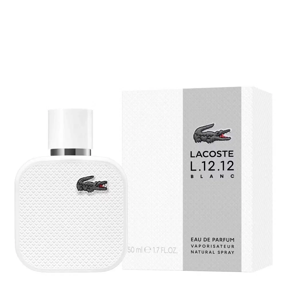 Мужская туалетная вода Lacoste, 50 мл, L.12.12 Blanc, Lacoste — фото 2