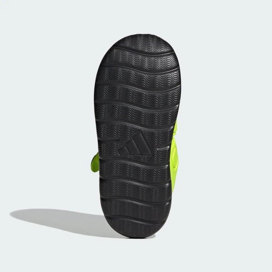 Детские сандалии Water Sandal 2 с закрытым носком, adidas, Черно-белый — фото 4