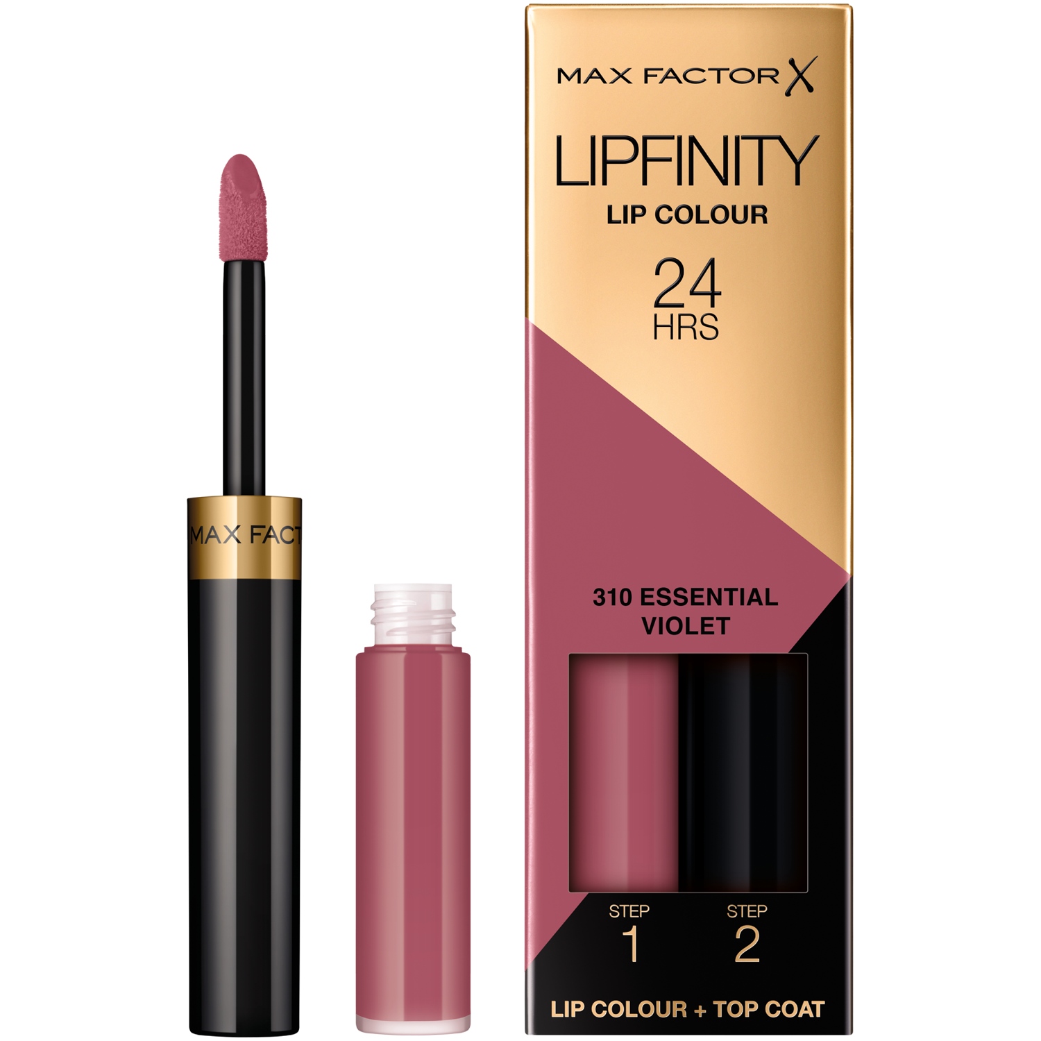 

Двухфазная стойкая помада Max Factor Lipfinity Lip Colour 24H, 310 Essential Violent