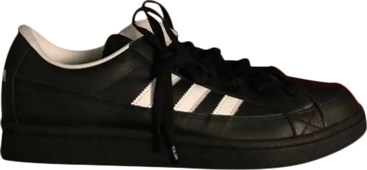 Кроссовки Adidas Palace x Campton 'Black', черный — фото 2