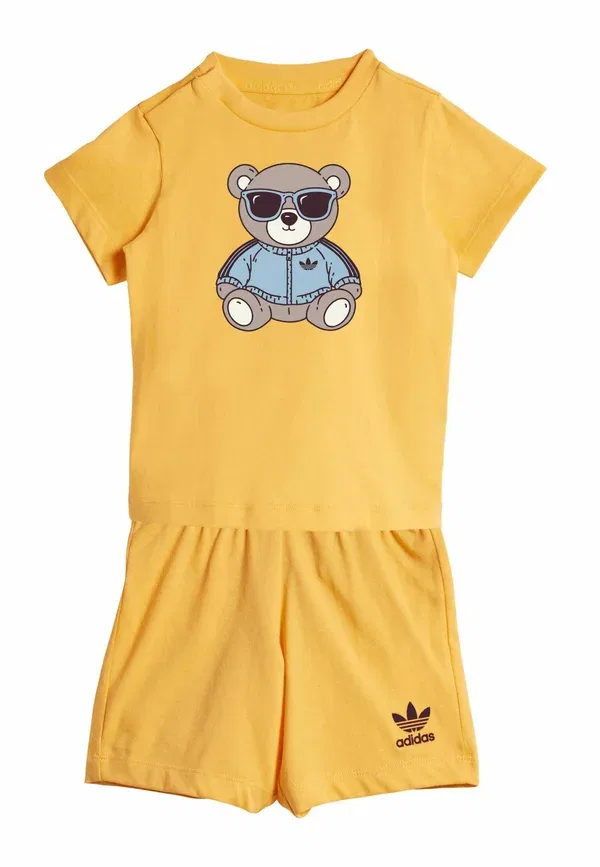 Комплект «плюшевый мишка» унисекс - спортивные штаны Adidas Originals
