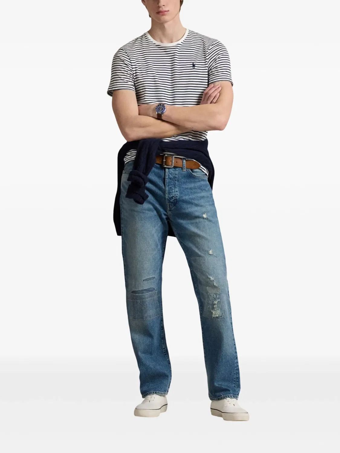 Polo Ralph Lauren Футболка Pony белая — фото 2