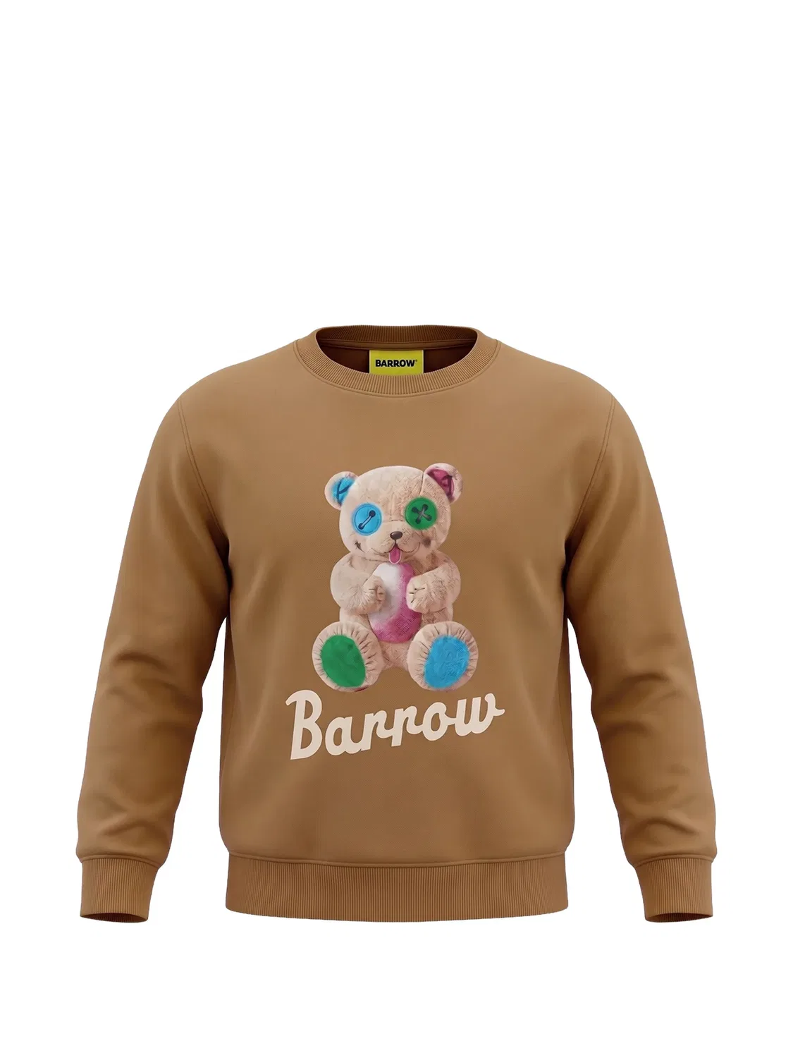 Детский свитшот с принтом мишки BARROW, коричневый