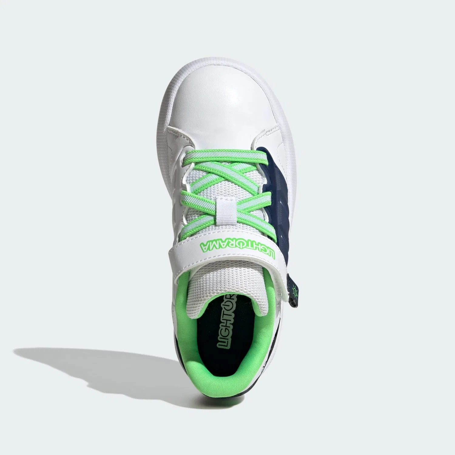 Кроссовки Adidas Sportswear Lightorama Court белого цвета — фото 3
