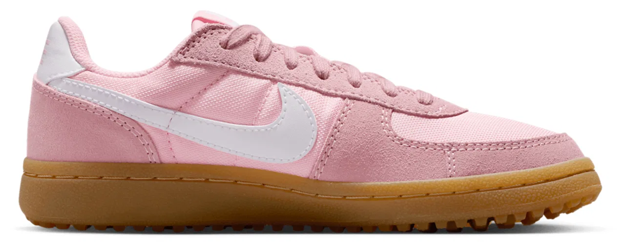 Кроссовки для мальчиков Field General Nike, цвет Med Soft Pink/White/Gum Lt Brown
