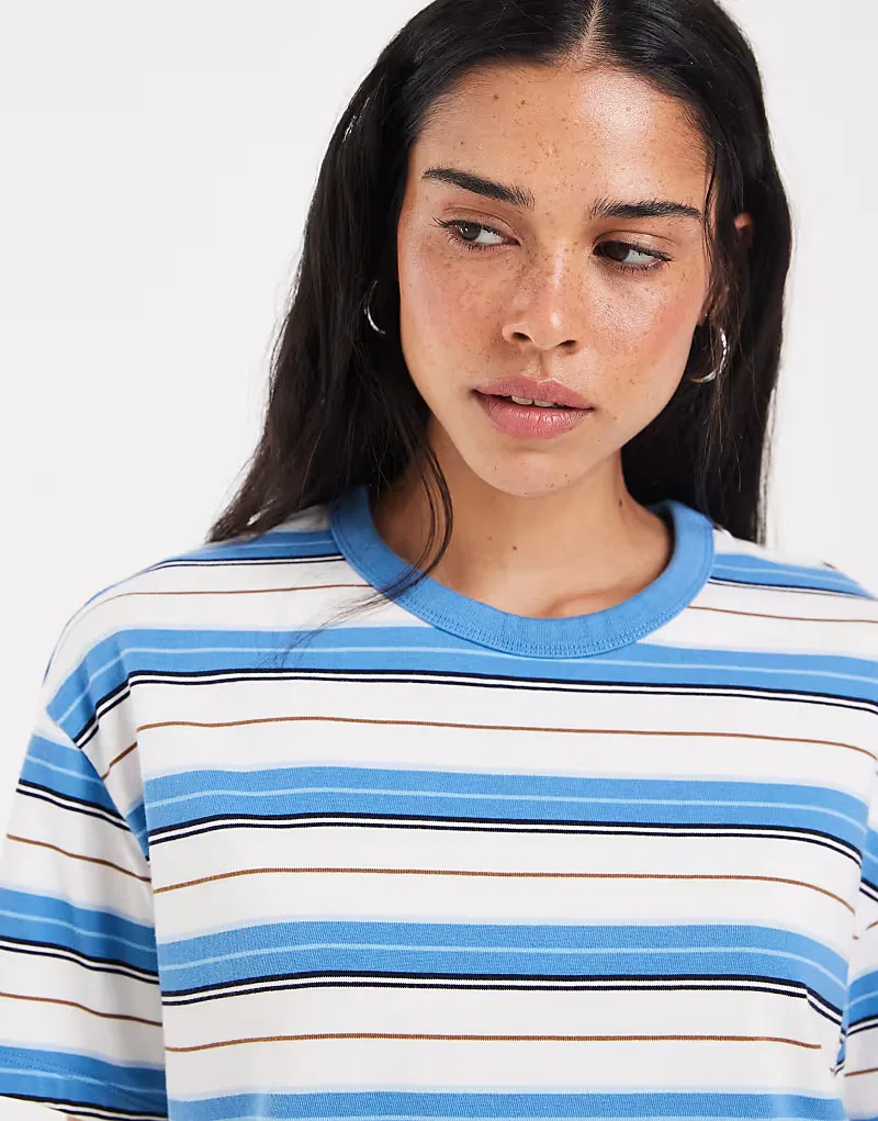 Футболка винтажная в полоску Levi's, синий