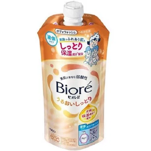 Гель для душа увлажняющий KAO Biore u Moisture Body Wash, 320 мл, White