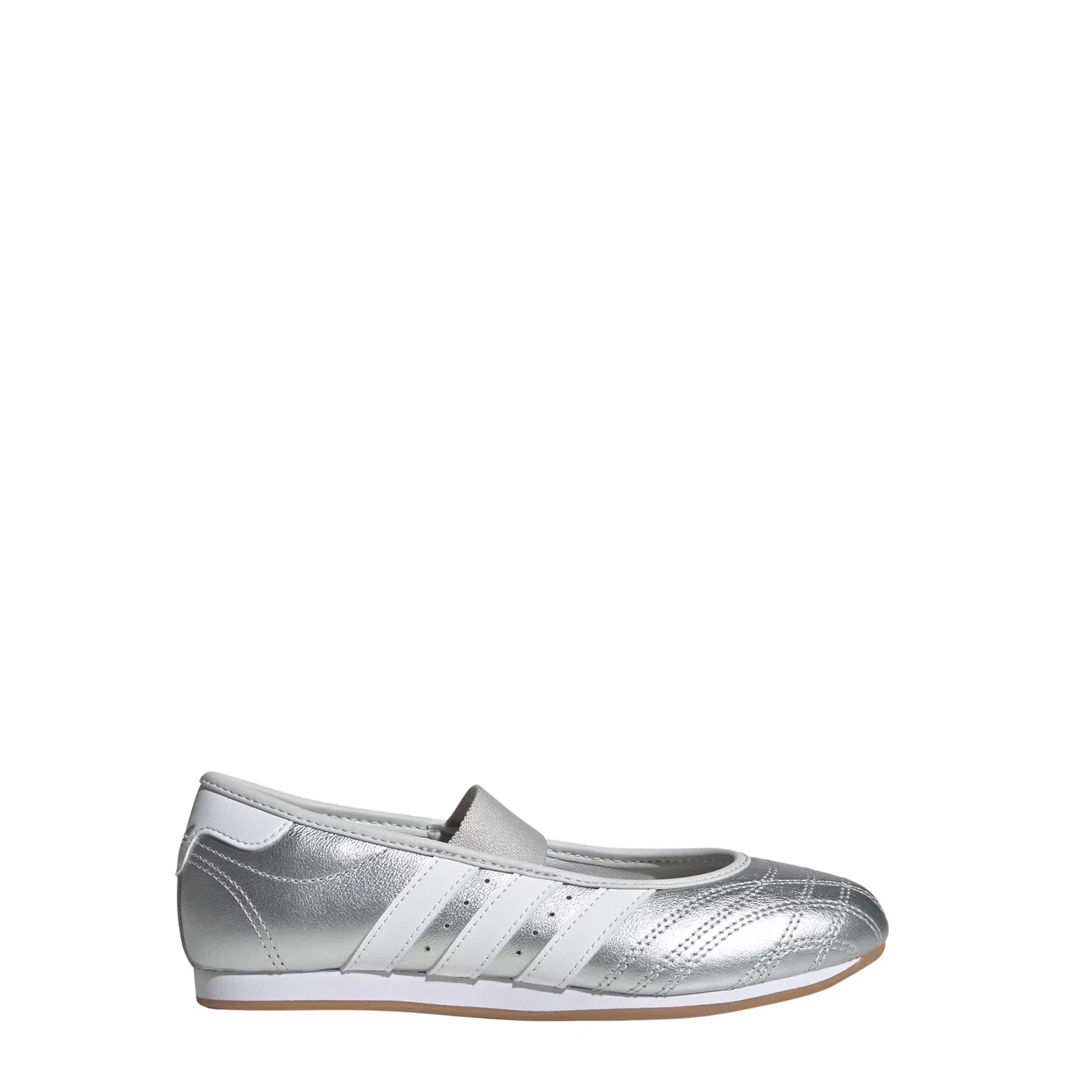 Кроссовки Adidas Originals Taekwondo серебристого цвета — фото 2