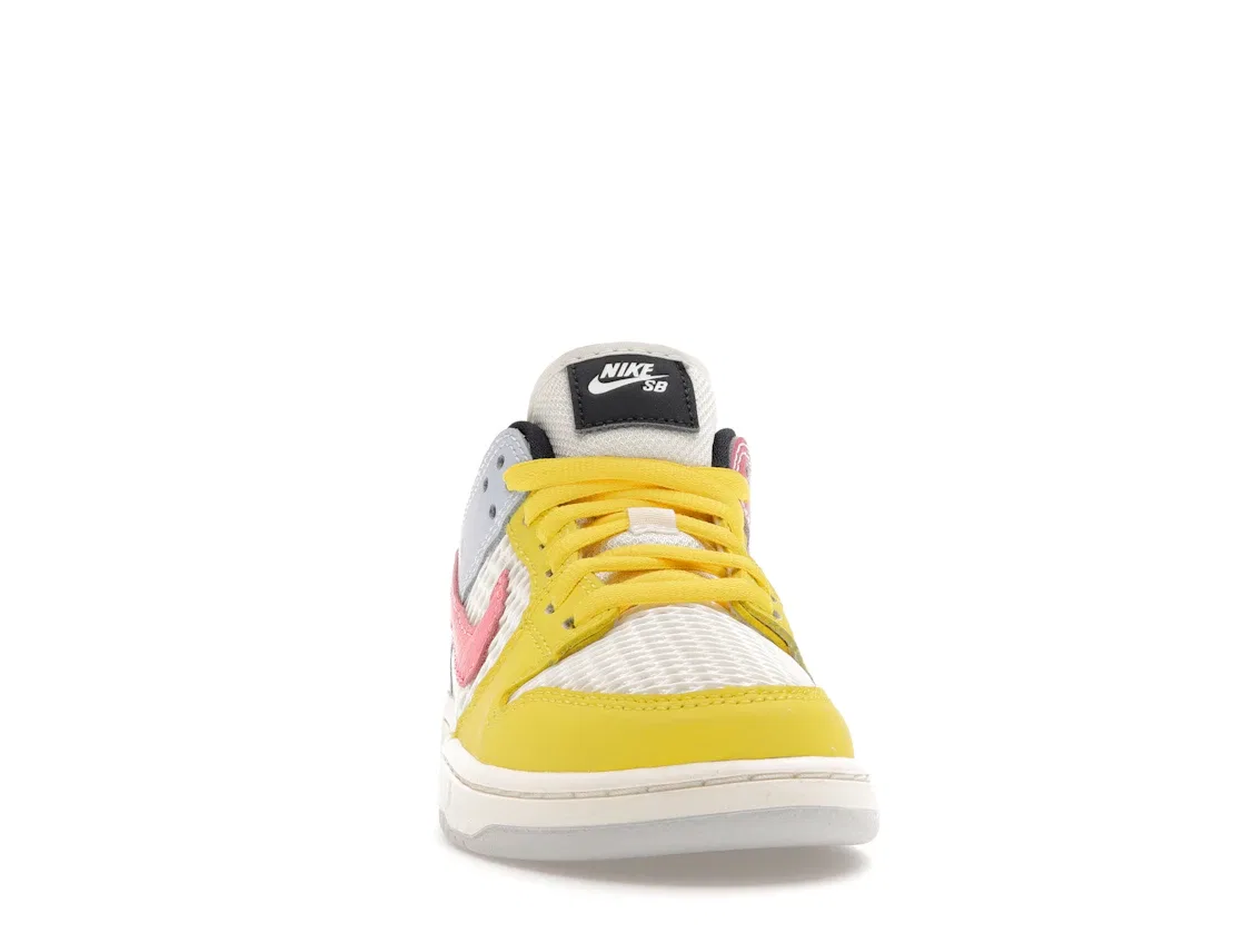 Детские кроссовки Nike SB Dunk Low Be True Xavier Schipani (PS), Multi-Color/Pink Gaze/Sail — фото 2
