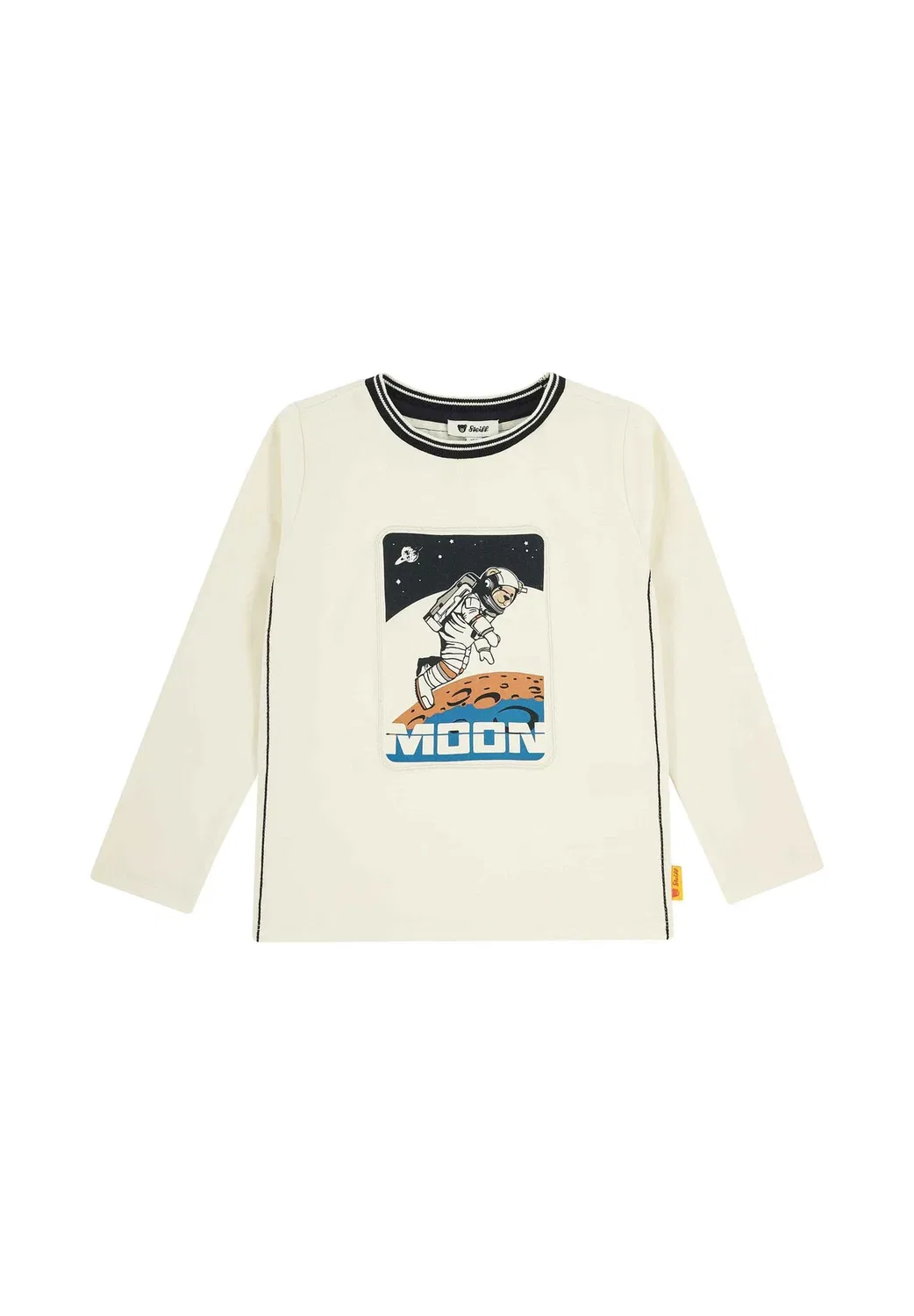 Футболка с длинными рукавами langarm off to the moon Steiff, Eggnog