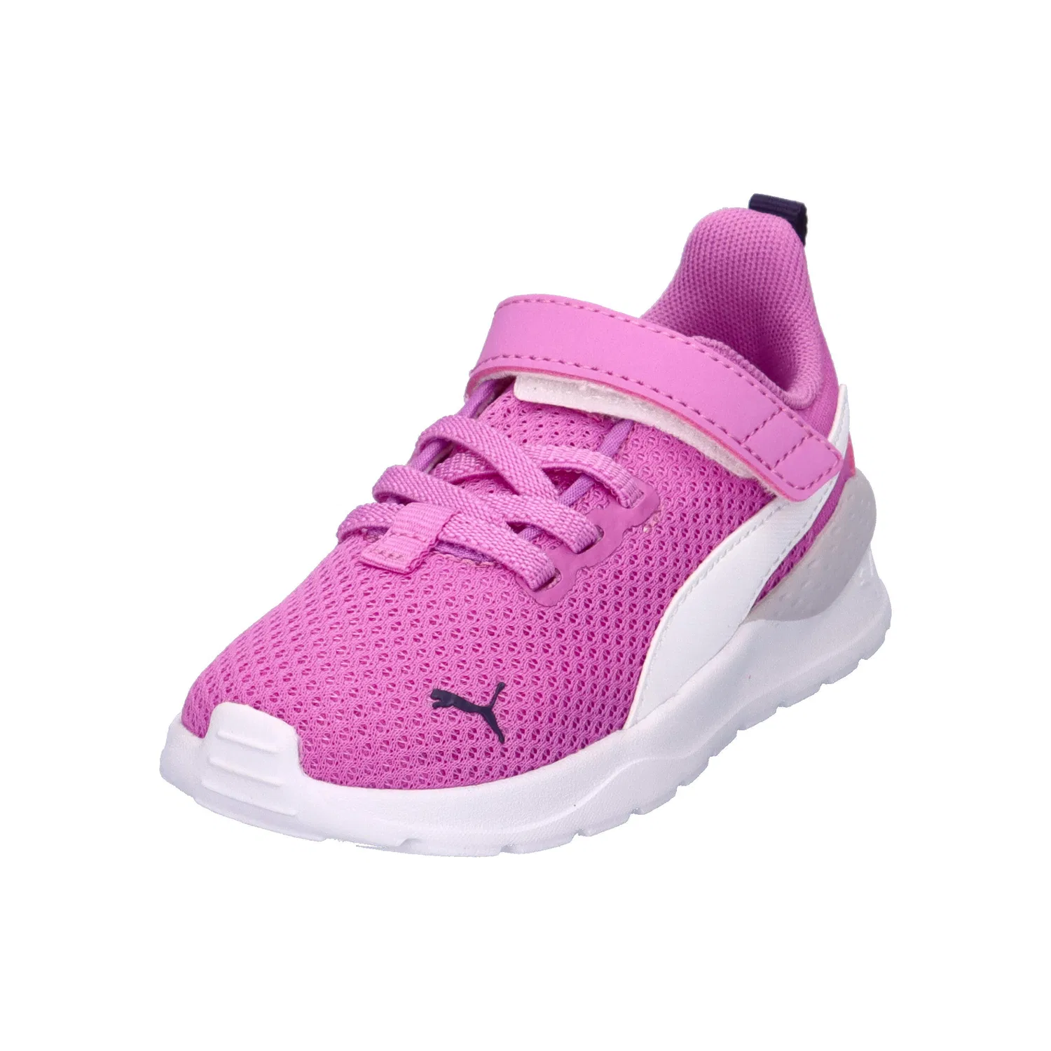 Детские кроссовки с текстильным верхом Anzarun Lite AC Inf Puma, Rosa Weiss Konigliches Lila — фото 4