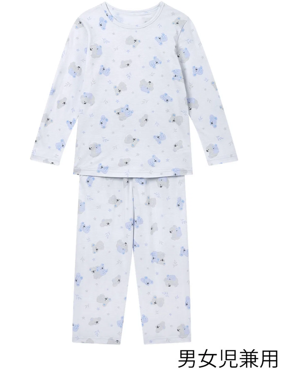 Детская пижама с принтом коала с длинным рукавоми длинными брюками WACOAL KIDS BABY, Light Blue — фото 3