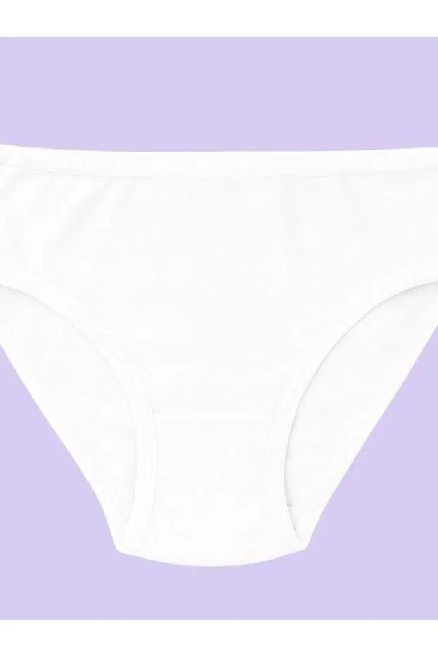 Детские трусы для девочек хлопковые Zekids, White — фото 3