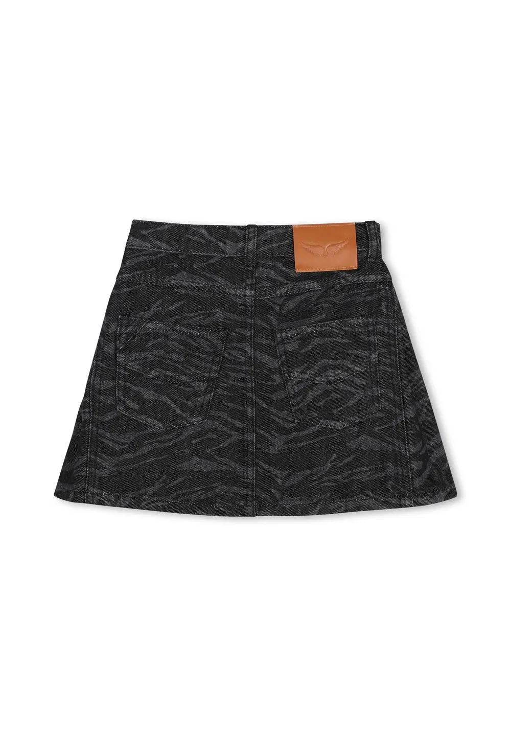 Jupe en denim - юбка А-силуэта Zadig & Voltaire, Denim Black — фото 2