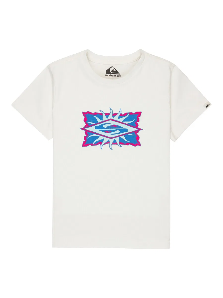 Футболка QUIKSILVER 'Ev Starfish Stamp' белого цвета
