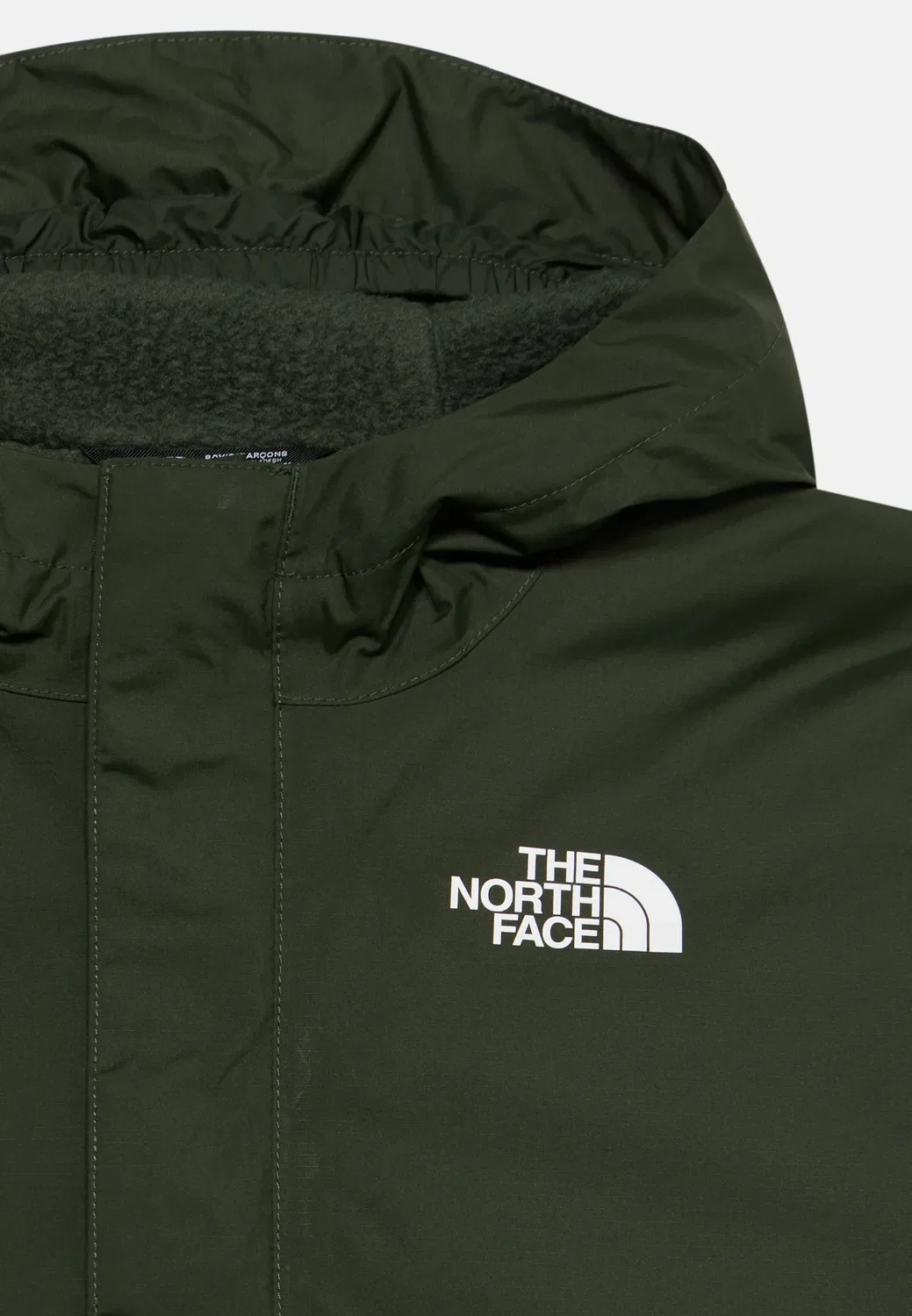Теплая водонепроницаемая куртка Antora унисекс The North Face, Bottle Green/Caraway Seed — фото 3