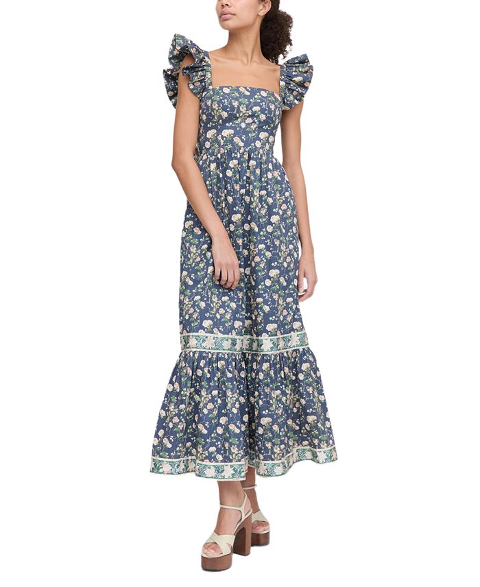 

Женское платье The Pippa Dress Hill House Home, синий