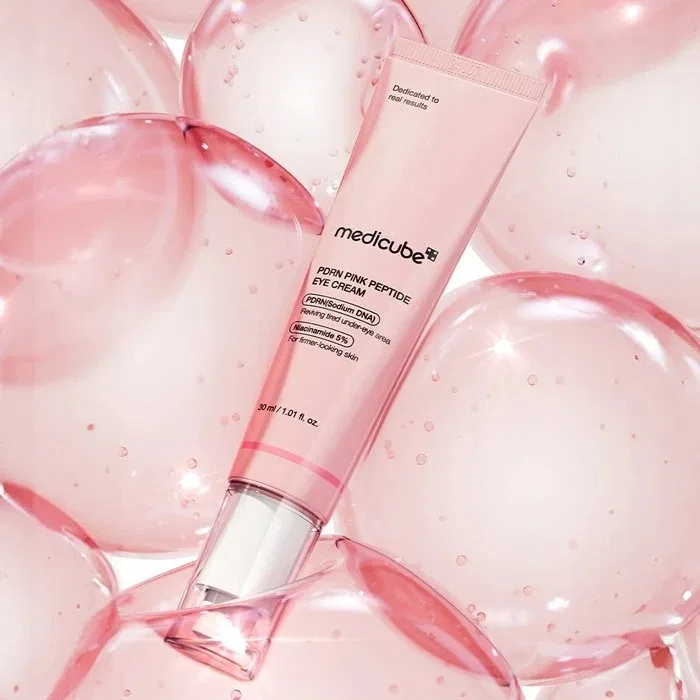 Крем для кожи вокруг глаз PDRN Pink Peptide MEDICUBE, 30 мл — фото 4