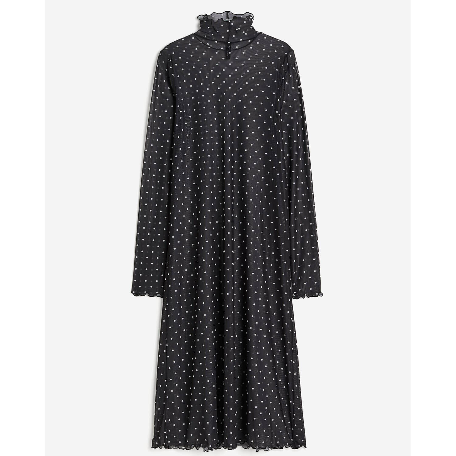 

Платье H&M Mesh Bodycon, черный