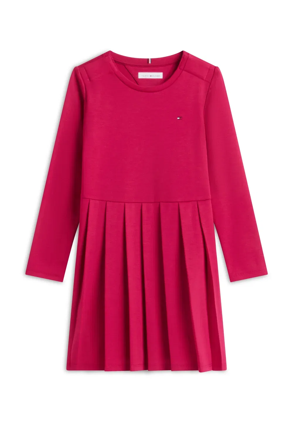 Платье-Скейтер Adp essential ls - повседневное платье Tommy Hilfiger, Blissful Berry