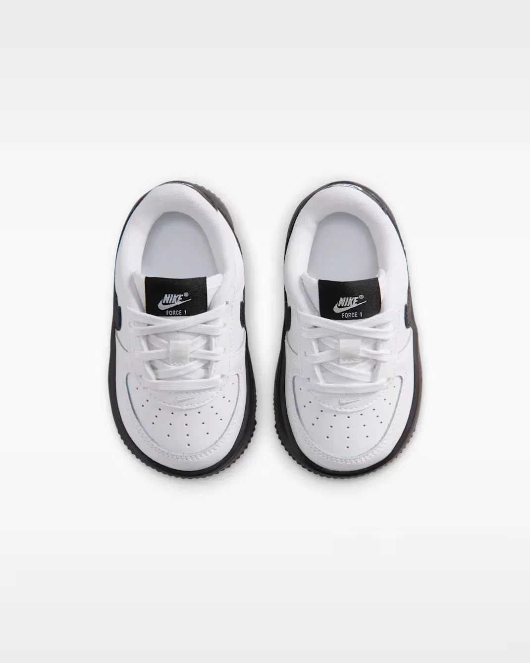 Детская/подростковая обувь Nike Force 1 Low, White/Black — фото 4