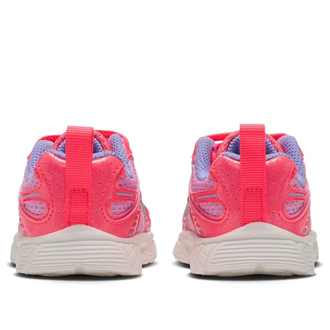 Детские кроссовки с сетчатым верхом V5 RNR 'Hot Punch Pink Rise' Nike, Hot Punch/Pink Rise/Light Thistle/Multi/Color — фото 4