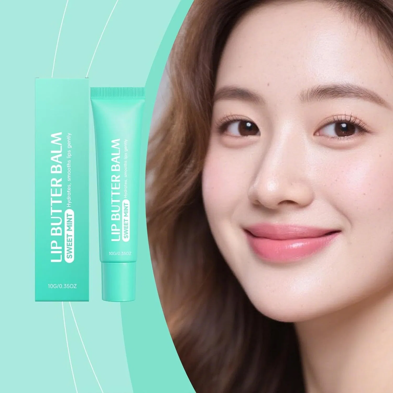 Бальзам для губ Lip Butter Balm, увлажняющий, Yuxtth, 10 г, 1 шт — фото 2