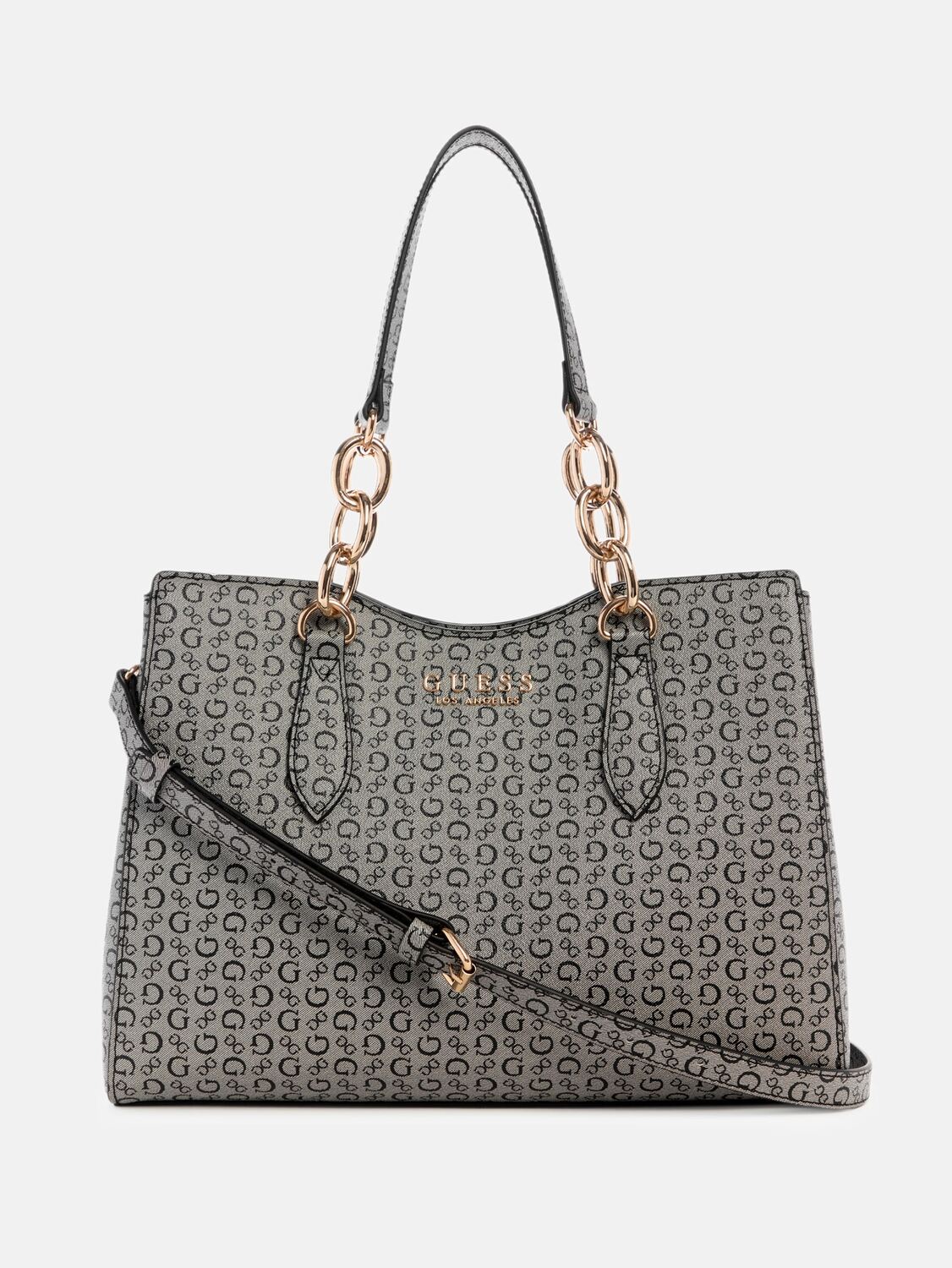 

Сумка-портфель Chiarra с логотипом Guess Factory, черный