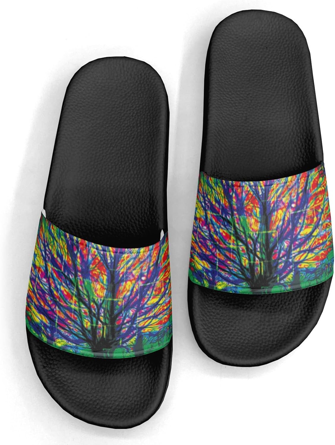 

Сланцы с дизайном «Розовый цветок дракона» для женщин и мужчин, повседневные спортивные сандалии, шлепанцы для бассейна, душа, для дома и улицы Generic