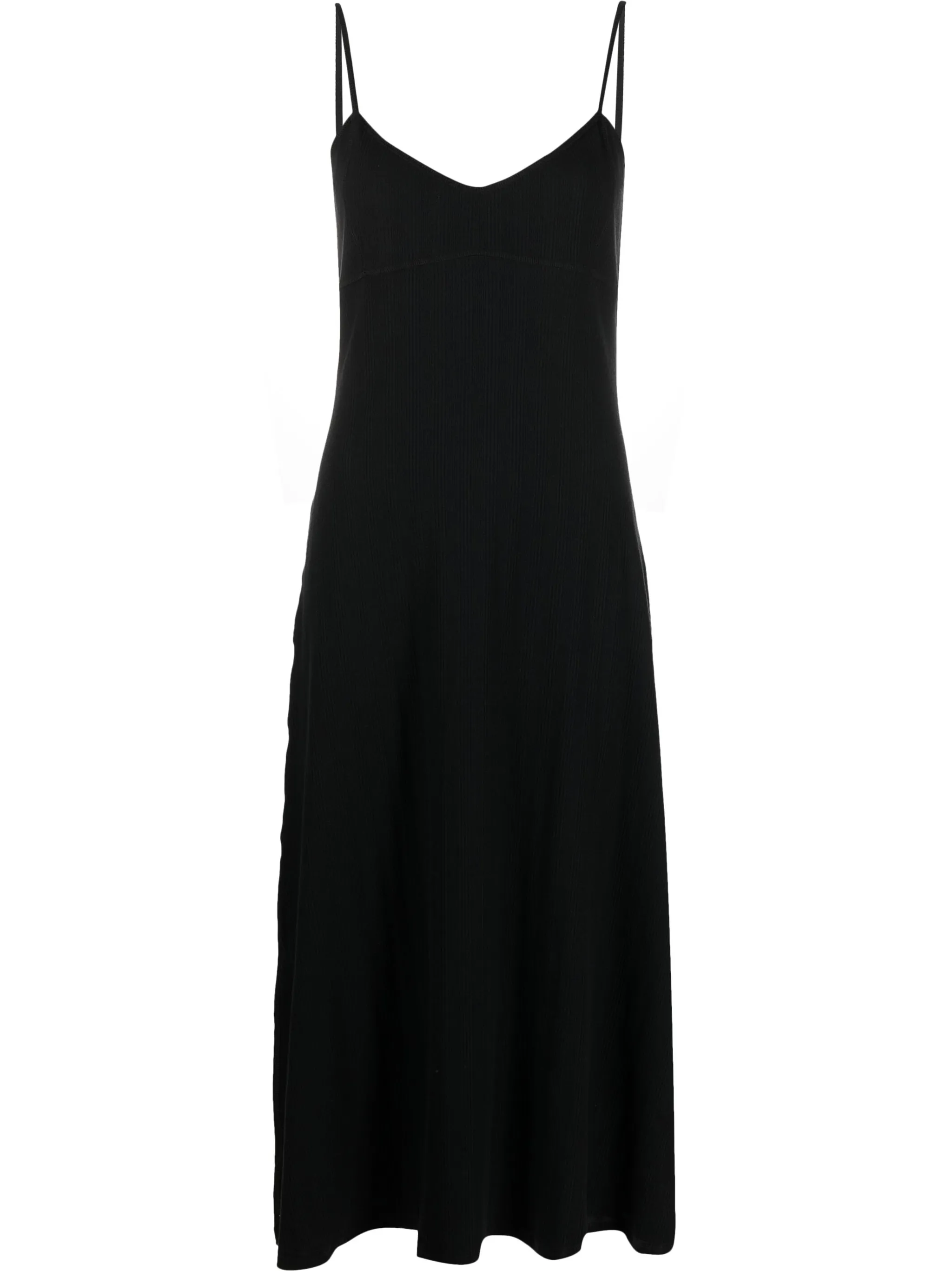 

Платье в рубчик Toteme, черный