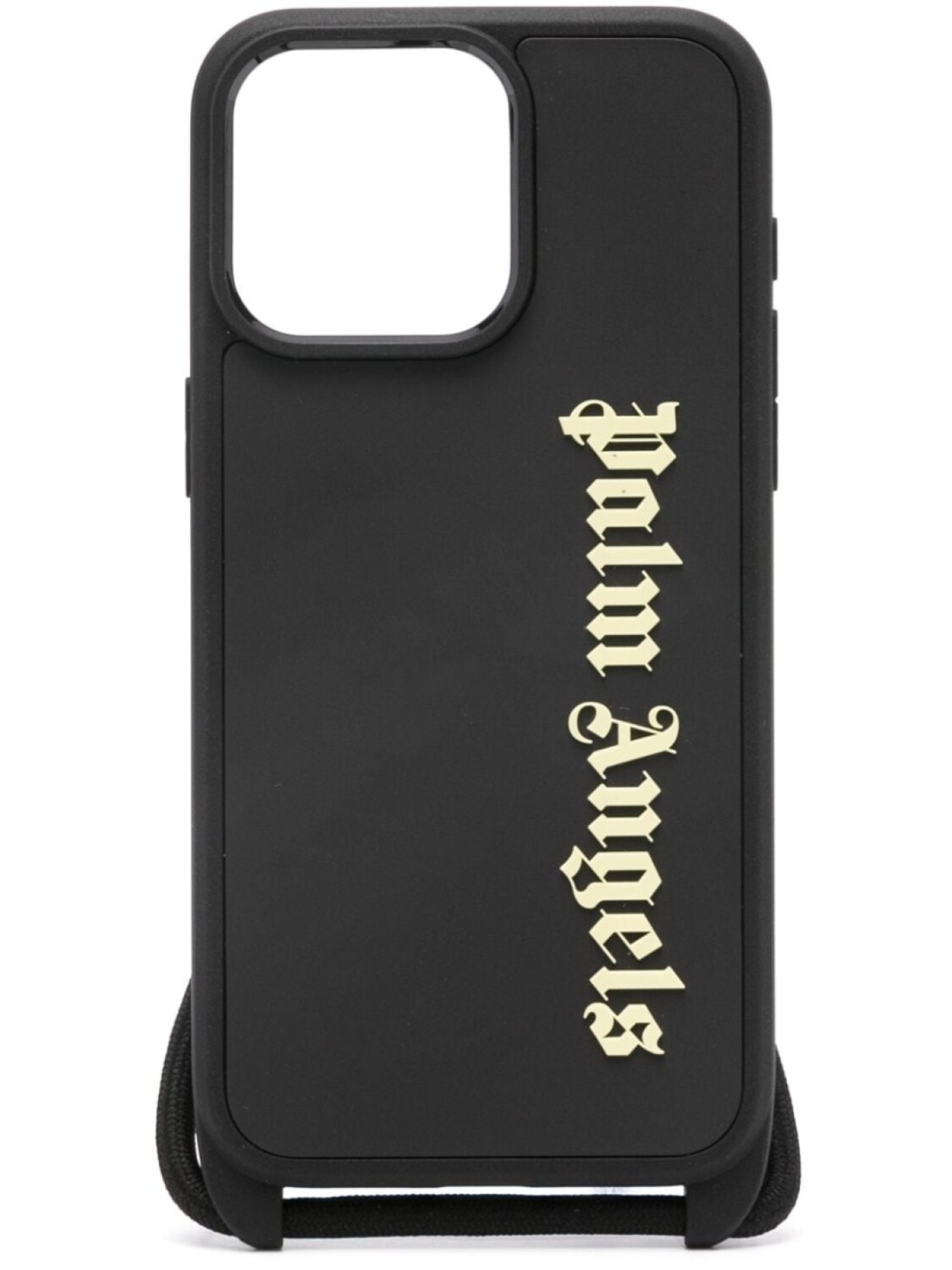 

Palm Angels чехол для iPhone 15 Pro с тисненым логотипом, черный