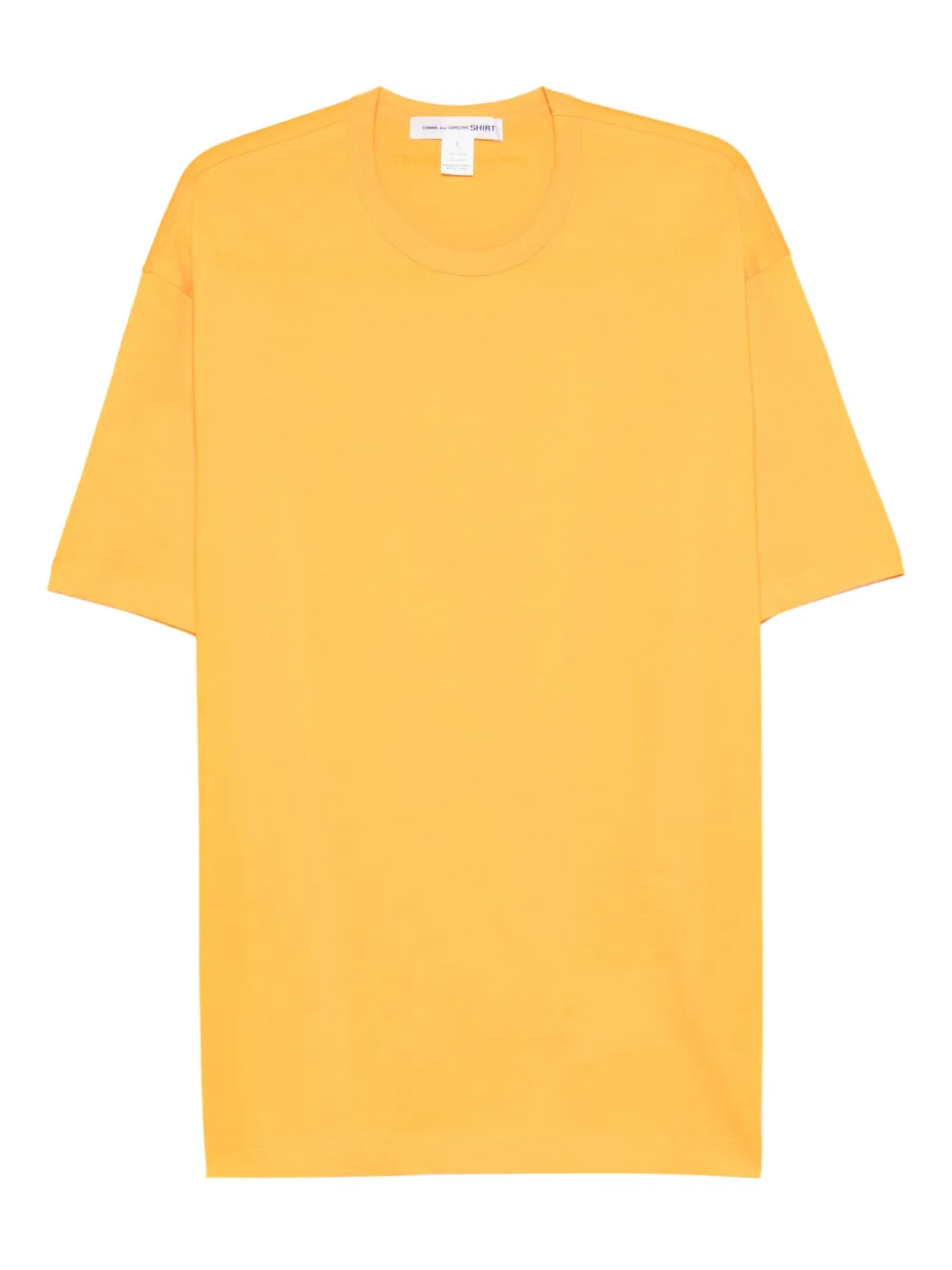 

Футболка с круглым вырезом Comme Des Garçons Shirt, желтый