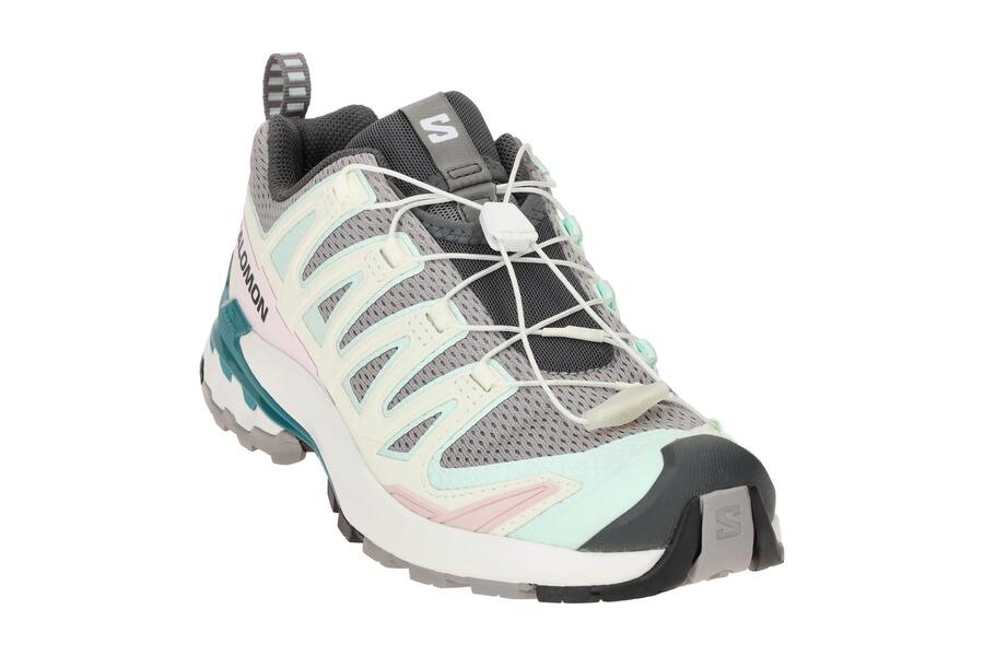 Кроссовки Salomon XA Pro 3D V9 женские, серые, комбинированные, 471189 — фото 3