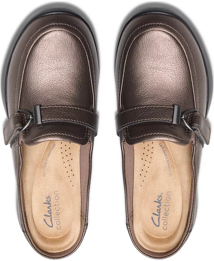 Женские мюли Ellowyn Amelia Slip-On Clarks, фиолетовый — фото 4