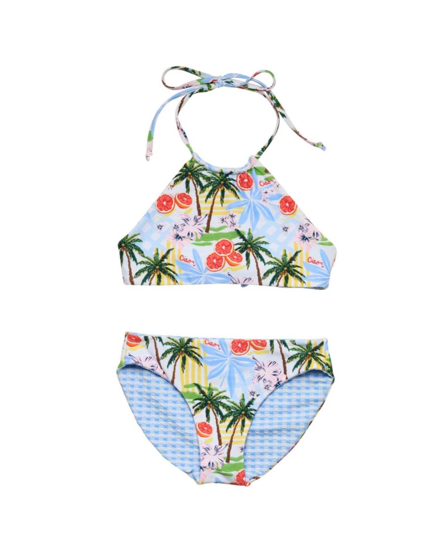 

Бикини Big Girls Ciao Paradiso с двусторонней завязкой на шее Snapper Rock, Blue