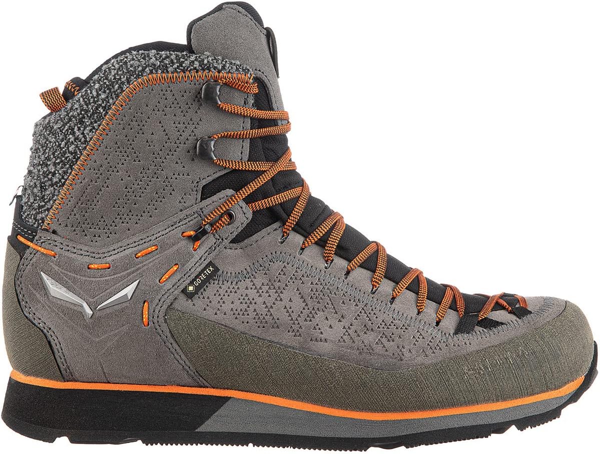 

Мужские походные ботинки Salewa Mountain Trainer 2 Mid с водонепроницаемой мембраной Gore-Tex GTX, оранжевый/серый