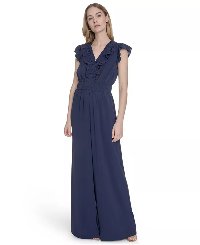 

Женский комбинезон без рукавов с V-образным вырезом Vince Camuto