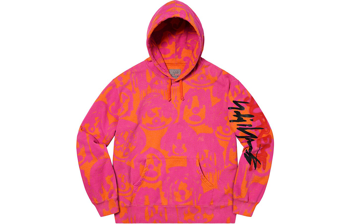 Свитшот Yohji Yamamoto X Co-branded Collection унисекс Supreme, белый — фото 4