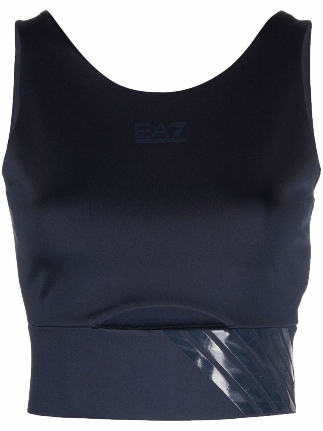 

Ea7 Emporio Armani спортивный бюстгальтер с логотипом, синий