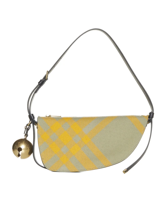 

Модная сумка слинг со щитом Burberry, мультиколор